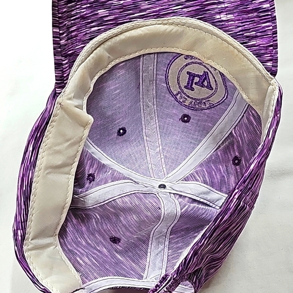 Koskash Headwear Embroidered Las Vegas Heathered Purple Ball Cap - Picture 6 of 6